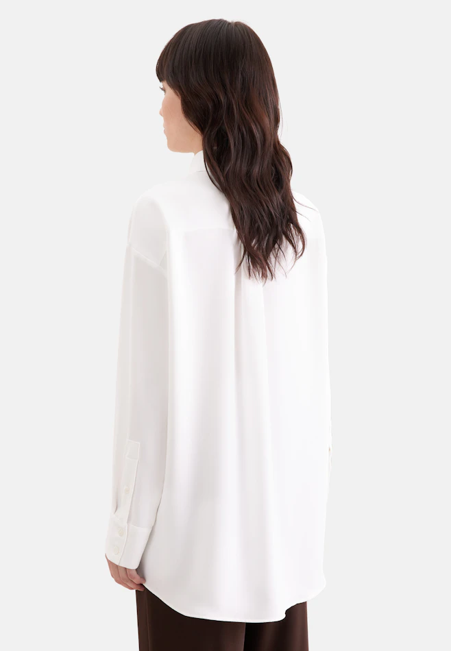 Oversize shirt blouse in Ecru | Seidensticker online shop