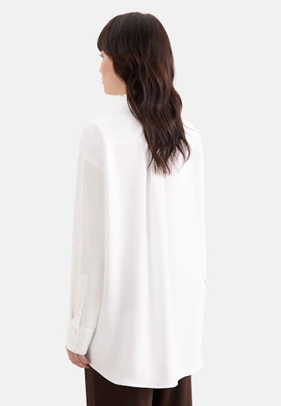 Oversize Hemdbluse in Weiß |  Seidensticker Onlineshop