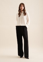 Longbluse,  , Oversizebluse Uni in Ecru |  Seidensticker Onlineshop