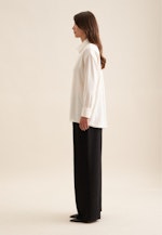 Longbluse,  , Oversizebluse Uni in Ecru |  Seidensticker Onlineshop
