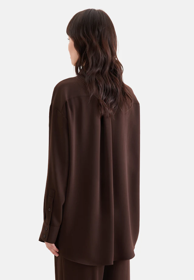 Oversize shirt blouse in Braun |  Seidensticker Onlineshop