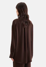 Oversize shirt blouse in Braun |  Seidensticker Onlineshop