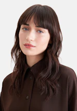 Oversize shirt blouse in Braun |  Seidensticker Onlineshop