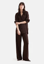 Oversize Hemdbluse in Braun |  Seidensticker Onlineshop