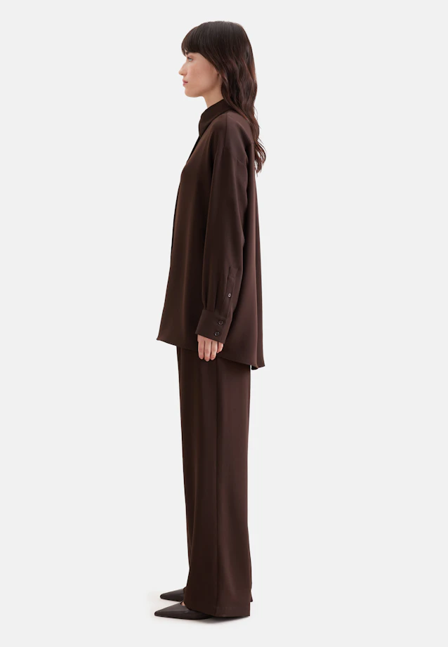 Oversize shirt blouse in Braun |  Seidensticker Onlineshop