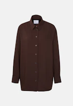 Oversize Hemdbluse in Braun |  Seidensticker Onlineshop