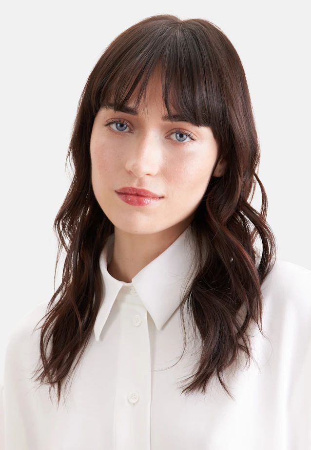 Oversizebluse Uni in Ecru |  Seidensticker Onlineshop