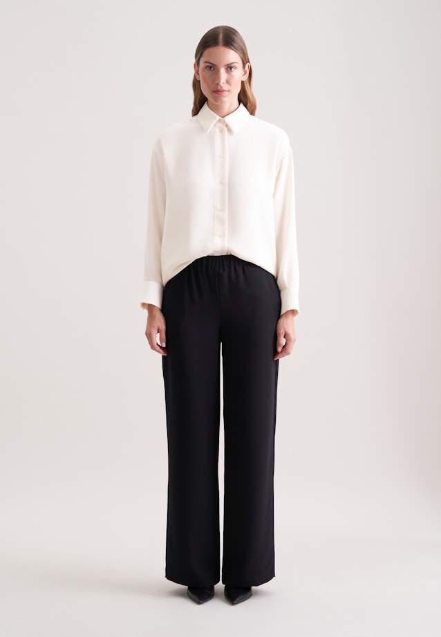 Oversizebluse Uni in Ecru |  Seidensticker Onlineshop