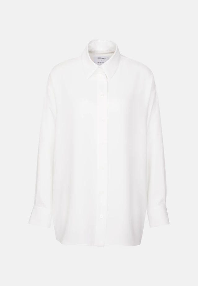 Oversizebluse Uni in Ecru |  Seidensticker Onlineshop