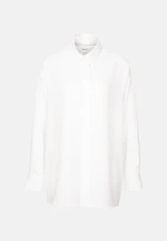 Chemisier oversize Uni in Ecru |  Seidensticker Onlineshop
