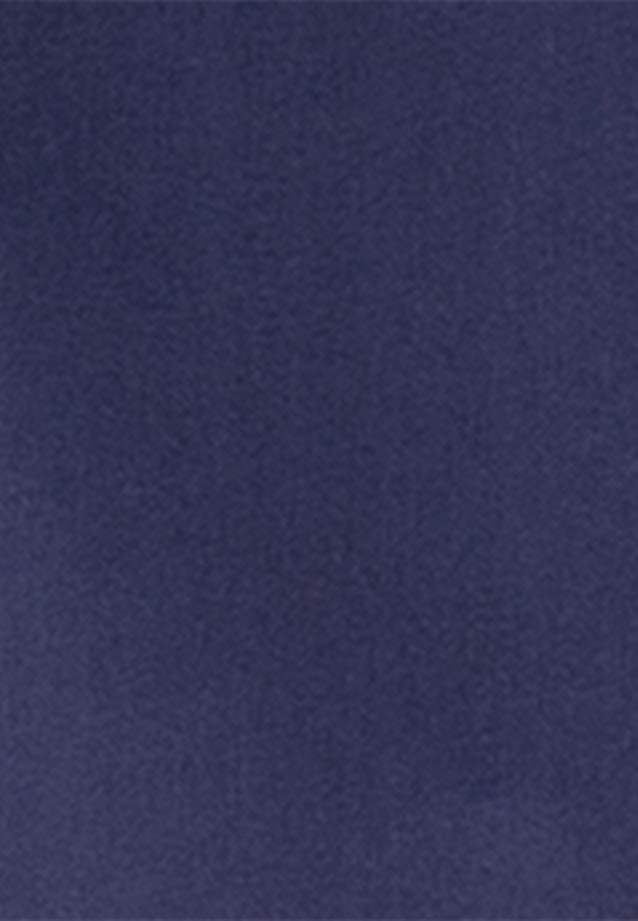 Satin Shirt Blouse in Dark Blue |  Seidensticker Onlineshop