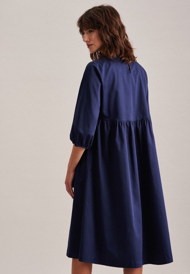 Robe Regular Manchon 3/4 in Bleu Foncé | Seidensticker Onlineshop