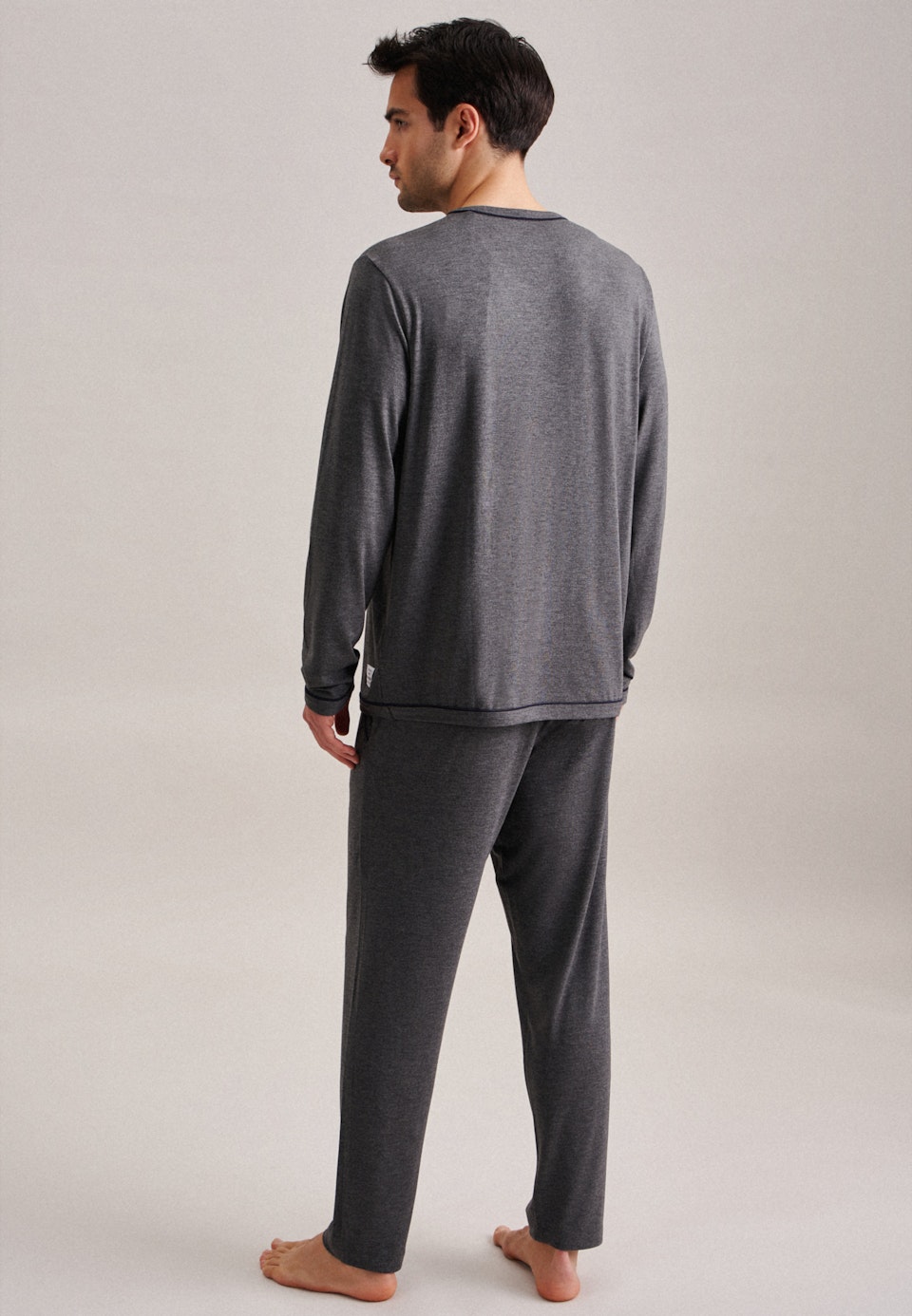 Pyjama aus Modalmischung in Grau |  Seidensticker Onlineshop