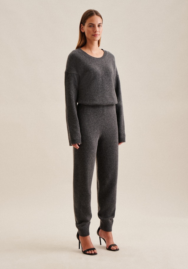 Regular Hose Uni in Grau | Seidensticker Onlineshop