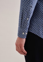 Regular Casual Hemd Druck in Hellblau |  Seidensticker Onlineshop