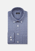 Regular Casual Hemd Druck in Hellblau |  Seidensticker Onlineshop