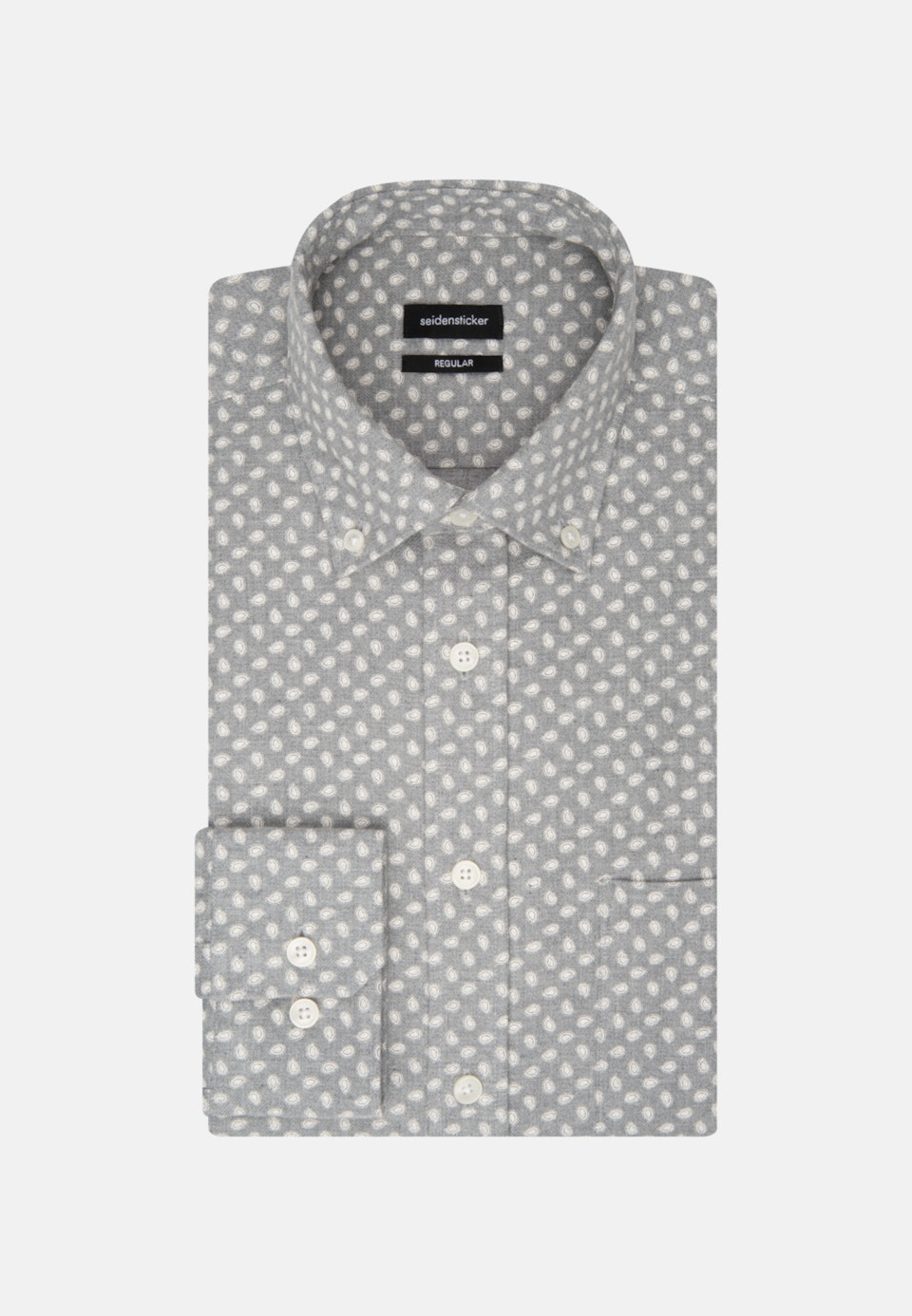 Casual Hemd Regular in Grau |  Seidensticker Onlineshop