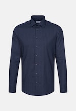 Slim Chemise d'affaires Paisley in Bleu Foncé |  Seidensticker Onlineshop