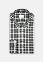 Slim Flanellhemd Karo in Grün |  Seidensticker Onlineshop