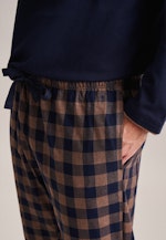 Regular Pyjama Uni in Dunkelblau |  Seidensticker Onlineshop