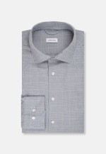 Slim Flanellhemd Karo in Hellblau |  Seidensticker Onlineshop