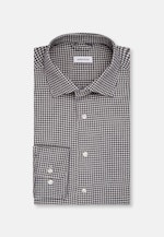 Slim Flanellhemd Karo in Dunkelblau |  Seidensticker Onlineshop