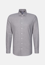 Slim Flanellhemd Karo in Dunkelblau |  Seidensticker Onlineshop