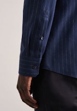 X-Slim Chemise d'affaires rayures in Bleu Foncé |  Seidensticker Onlineshop