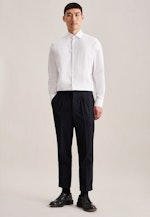 Slim Business Hemd Uni in Weiß |  Seidensticker Onlineshop