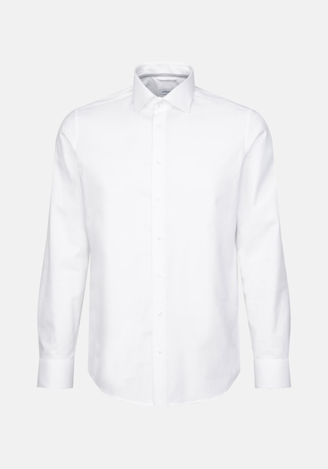 Slim Business Shirt Uni in White | Seidensticker Onlineshop