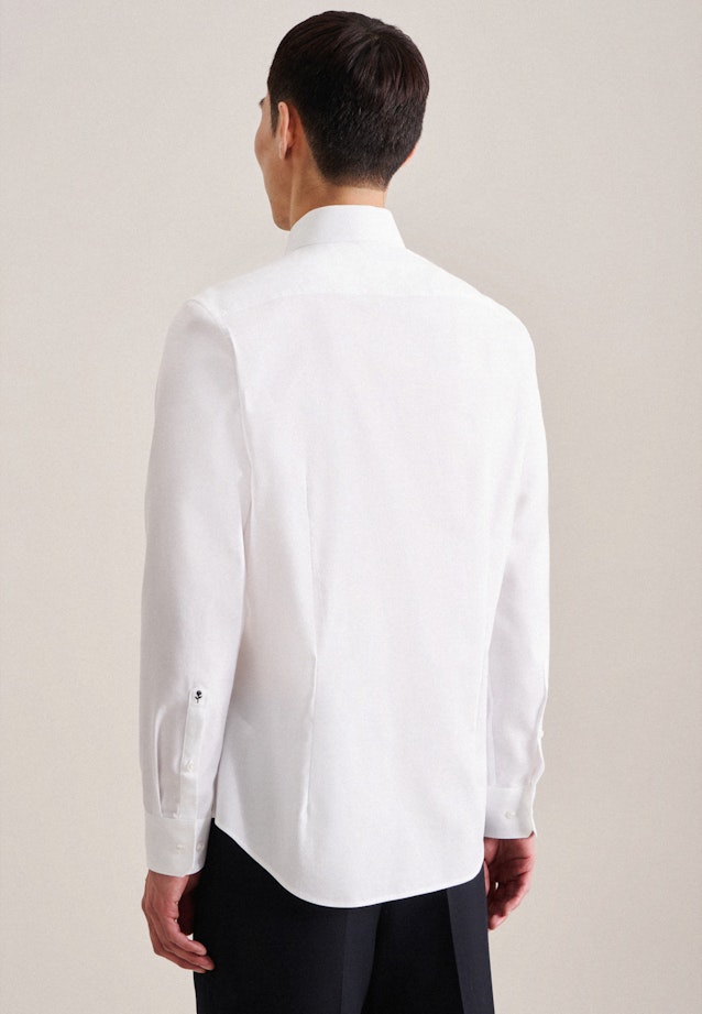 Slim Chemise d'affaires Uni in Blanc |  Seidensticker Onlineshop