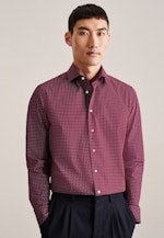 Slim Business shirt Print in Red |  Seidensticker Onlineshop