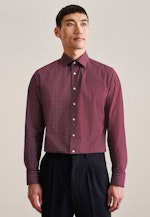 Slim Business shirt Print in Red |  Seidensticker Onlineshop