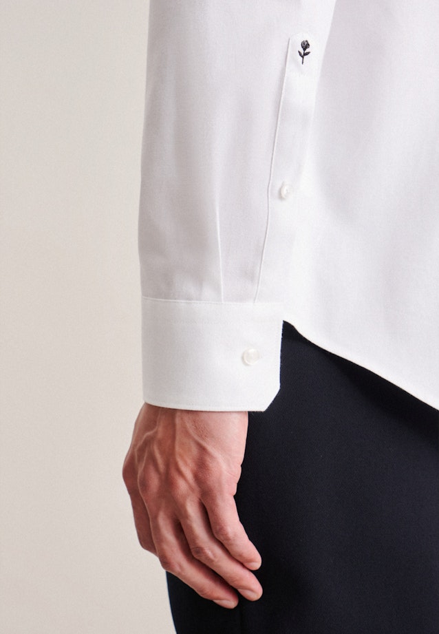 X-Slim Business Hemd Uni in Weiß |  Seidensticker Onlineshop