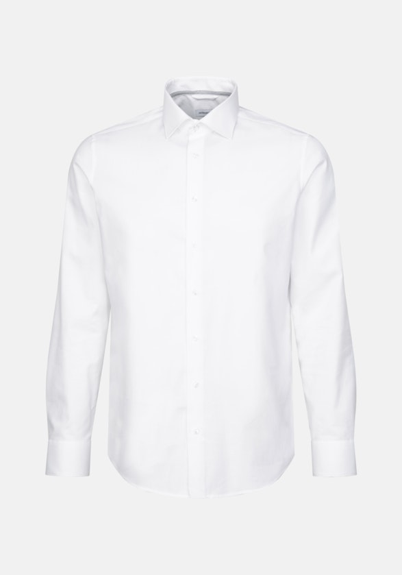 Twill Business Hemd in X-Slim mit Kentkragen in Weiß |  Seidensticker Onlineshop