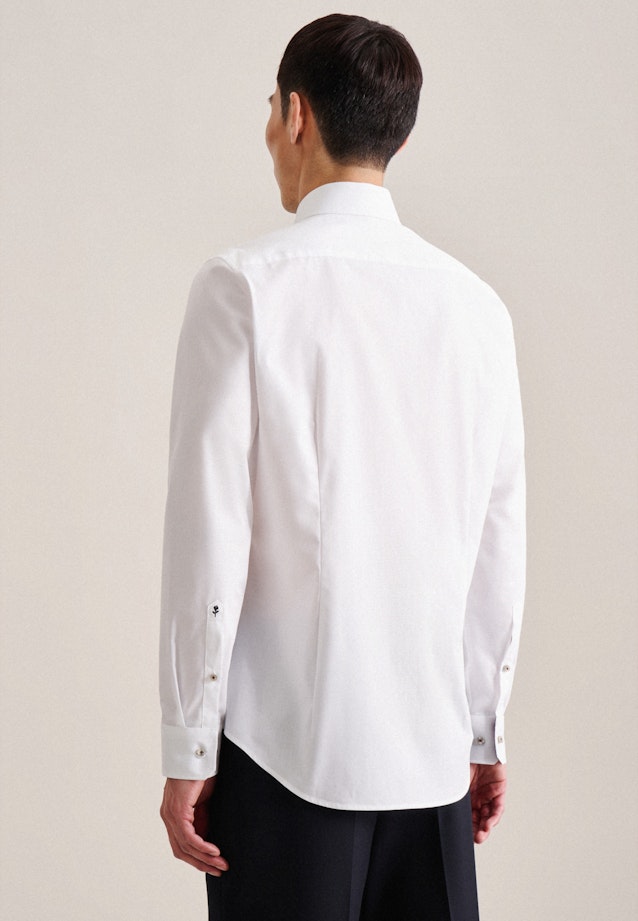 X-Slim Business Hemd Uni in Weiß |  Seidensticker Onlineshop