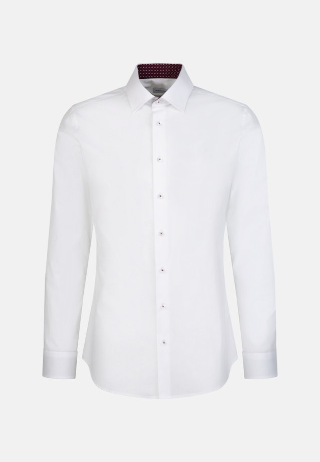 X-Slim Business Hemd Uni in Weiß |  Seidensticker Onlineshop