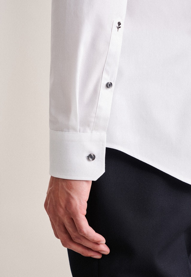 X-Slim Chemise d'affaires Uni in Blanc |  Seidensticker Onlineshop