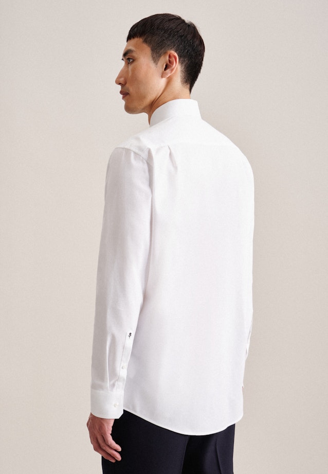 Business Shirt in Regular with Kent-Collar in White |  Seidensticker Onlineshop