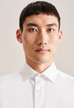 Regular Chemise d'affaires Uni in Blanc |  Seidensticker Onlineshop