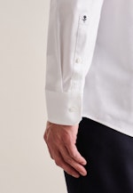 Regular Chemise d'affaires Uni in Blanc |  Seidensticker Onlineshop