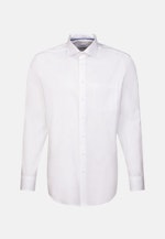 Regular Chemise d'affaires Uni in Blanc |  Seidensticker Onlineshop
