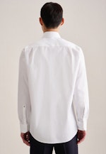 Regular Business Hemd Uni in Weiß |  Seidensticker Onlineshop
