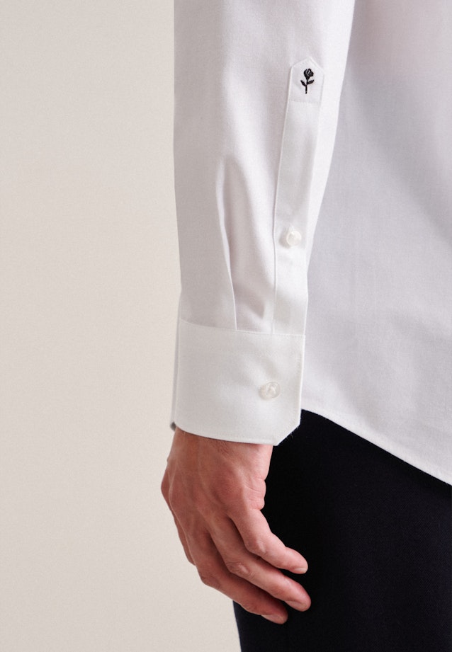 Regular Business Hemd Uni in Weiß |  Seidensticker Onlineshop