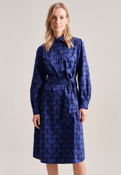 Dress Print in Dark Blue |  Seidensticker Onlineshop