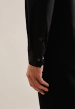 Regular Business shirt Uni in Black |  Seidensticker Onlineshop