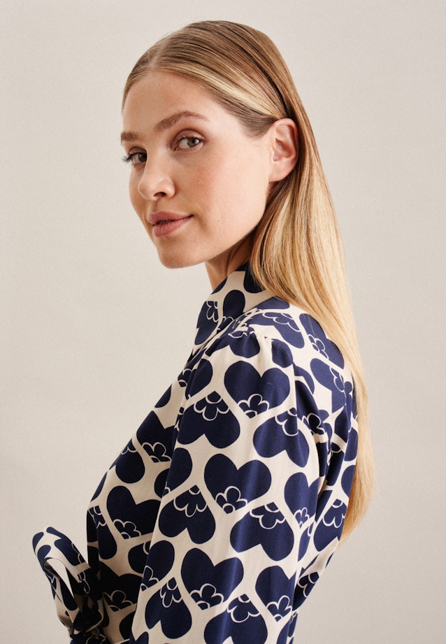 Chemisier Imprimé in Ecru |  Seidensticker Onlineshop