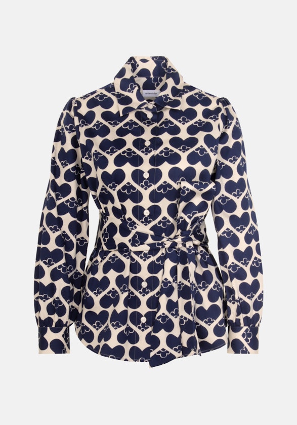 Chemisier Imprimé in Ecru |  Seidensticker Onlineshop