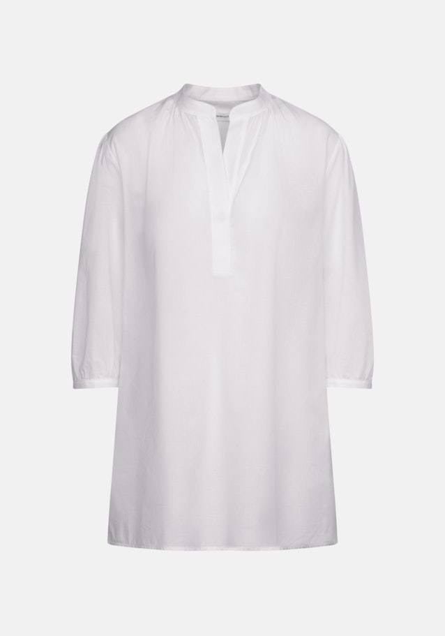 Kragen Tunika Regular Fit in Weiß |  Seidensticker Onlineshop