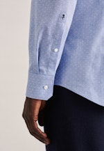 X-Slim Business shirt Print in Light Blue |  Seidensticker Onlineshop